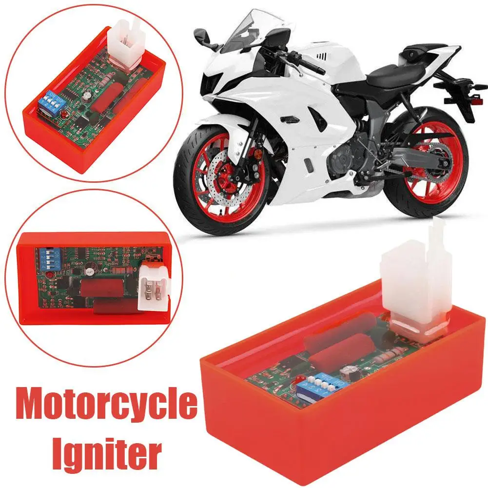 5-Pin CDI Racing Module With DIP for Motorcycle Competitive Racing-GN5 Compatible K9A4 High-Performance