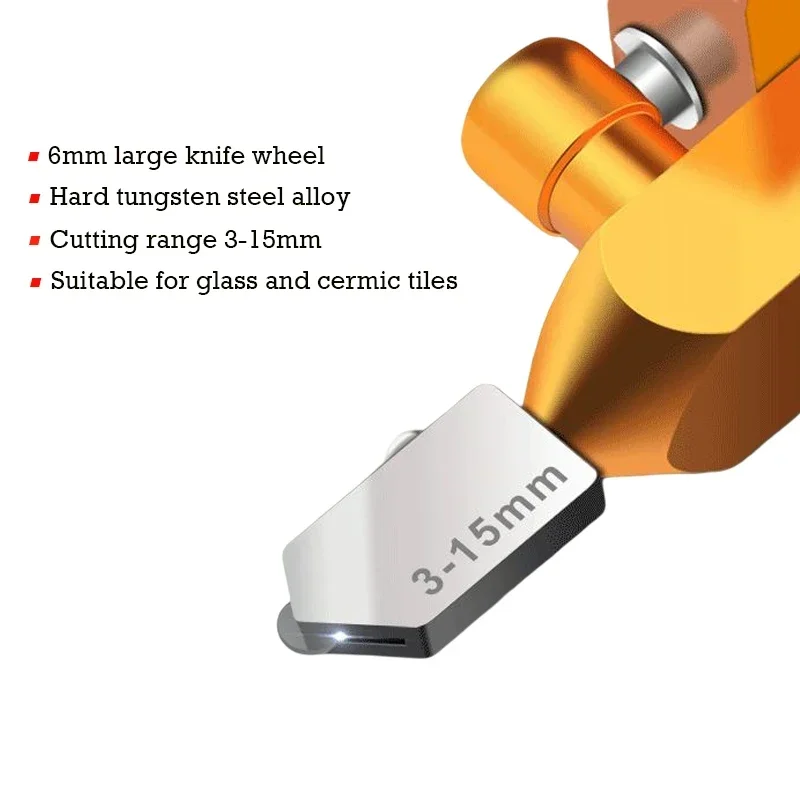 Glass Cutter 5/10pcs Knife Head Tile Glide Opener Heads Replacement Alloy Cutter Wheel