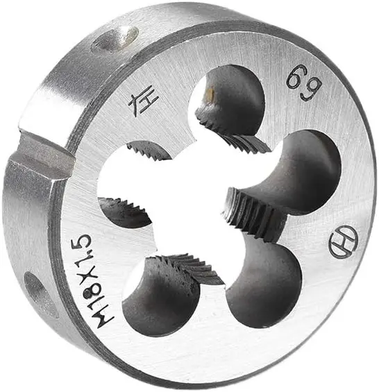 

M18 X 1.5 Metric Round Die, Machine Thread Left Hand Threading Die, Alloy Steel Screw Thread Cutting Die