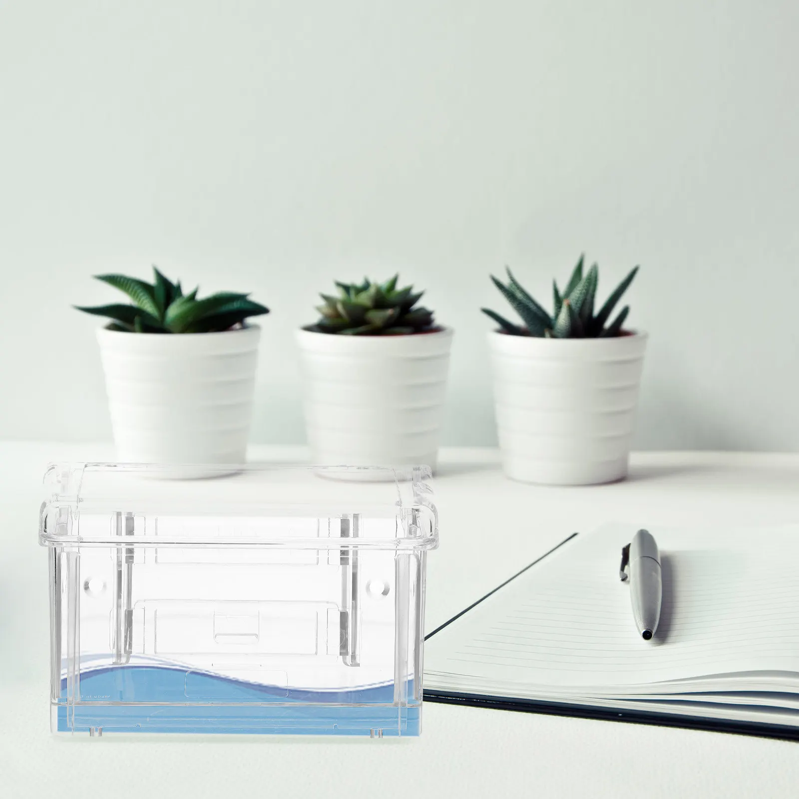 명함 홀더' 사무실 탁상용 카드 정리함 명함 홀더 책상용