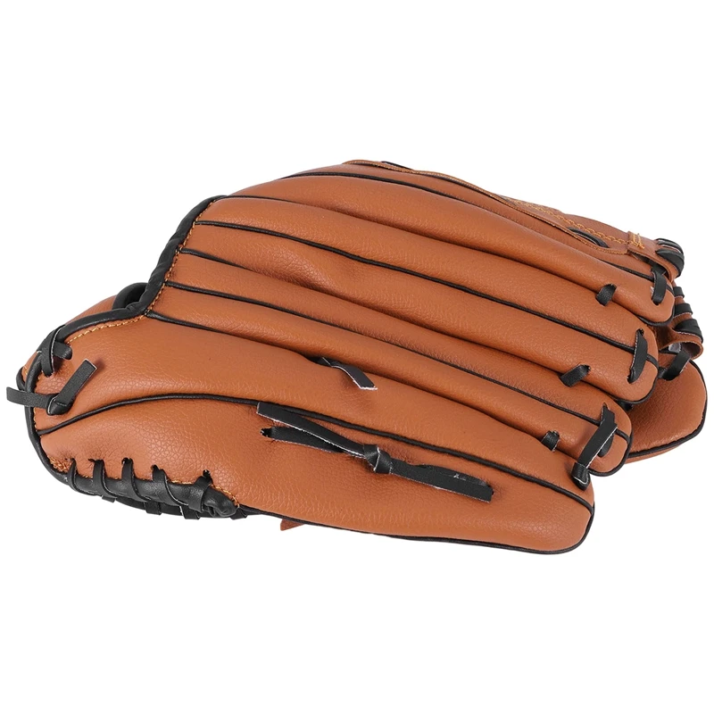 Baseball Glove Sports 2 Colors Softball Right Hand For Adult Train