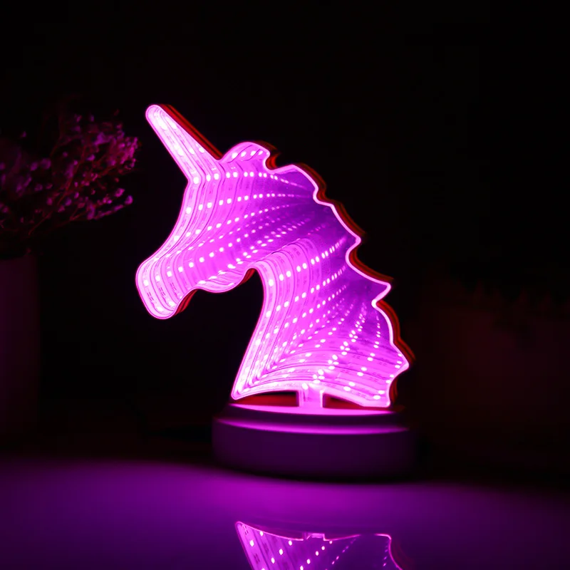 

LED Mirror LOVE Luminous Flamingo Light Box battery power Creative Modeling Proposal Confession Holiday Layout Decor Night Light