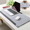 Large Felt Mouse Pad Desktop Organize Finishing Pad Laptop Keyboard Pad Office Decoration Table Mat Felt Pad Gaming Mouse Pad 1