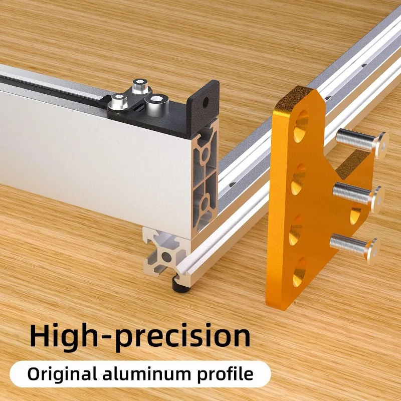 FoxAlien 4080 Extension Kit Upgraded Hybrid Spoilboard Masuter Pro CNC Router Machine Working Area Extend (15.75" x 31.5", X-Y)