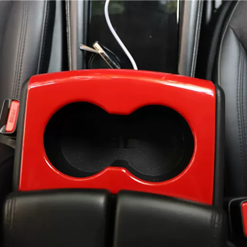 탄소 섬유 접착제 스티커 센터 콘솔 스티어링 휠 트림 스위치 보호대 장식, 테슬라 모델 S 2014-2019 용 자동차 액세서리