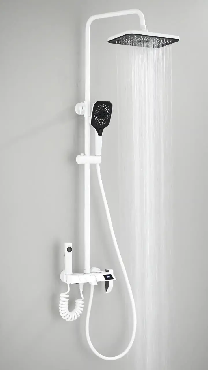 Gappo 白 ビデ 蛇口 浴室 トイレ トイレ シャワー ビデ ワッシャー ミキサー タップ ウォール マウント トイレ スプレー Gappo 白 ビデ 蛇口 浴室 トイレ トイレ シャワー ビデ ワッシャー