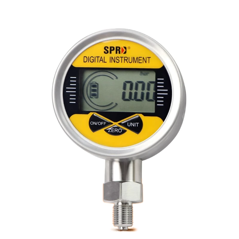 

XOJOX Excavator Parts For Intelligent Digital Electronic Pressure Gauge Class 0.5 Shockproof Gauge Measuring Water Pressure