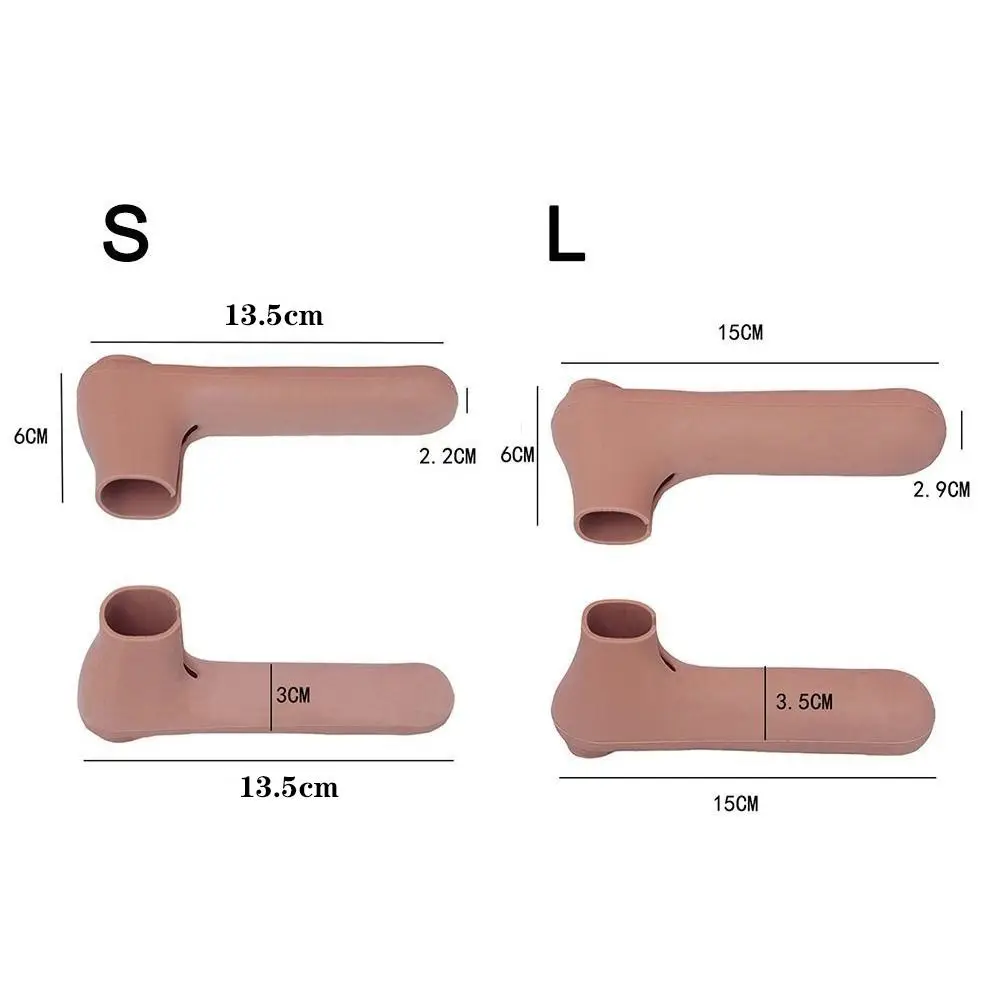 Door Knob Covers Door Knob Cover Silicone Door Handle Glove Wall Protectors Knob Protective Anti Collision Static Mat Home Covers door knob covers door handle covers