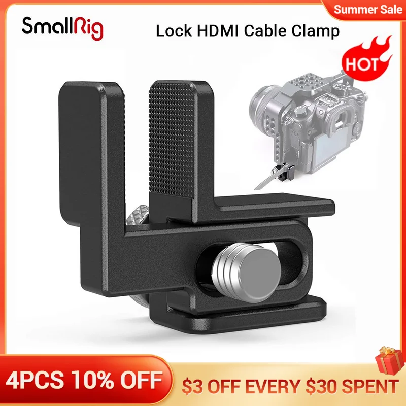Camera Cage Micro Hdmi Clamp Smallrig Lock Cable Clamp Camera Cage