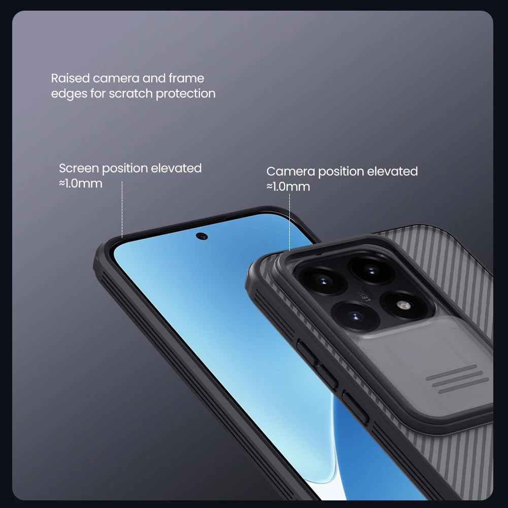 Nillkin Camshield Pro Camera Slide Protection Hard 360° Back Cover