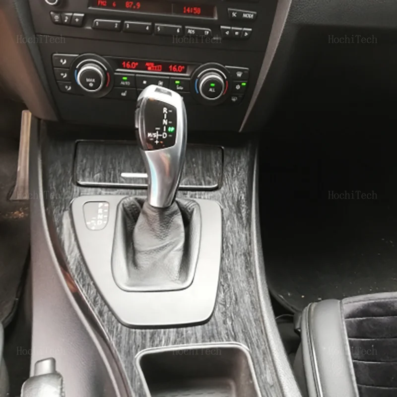 BMW 3 Series 1 E90 E92 E93 M3 Gear Shift Knob Gaiter Cover Leather Black