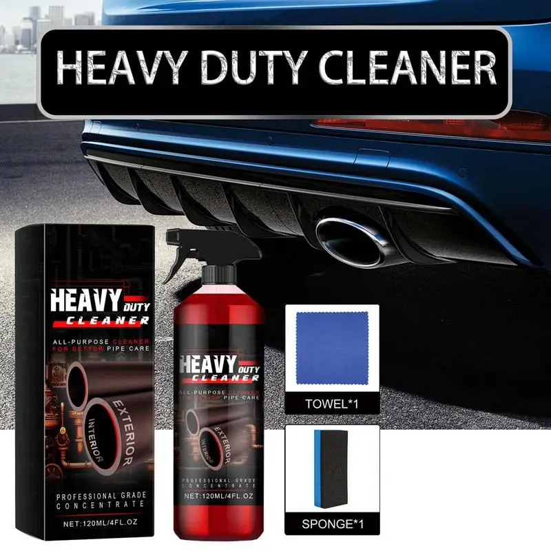 

Многофункциональный очиститель выхлопных труб для автомобилей, 120 мл, металлическая поверхность, устройство для очистки выхлопной системы, каталитический конвертер