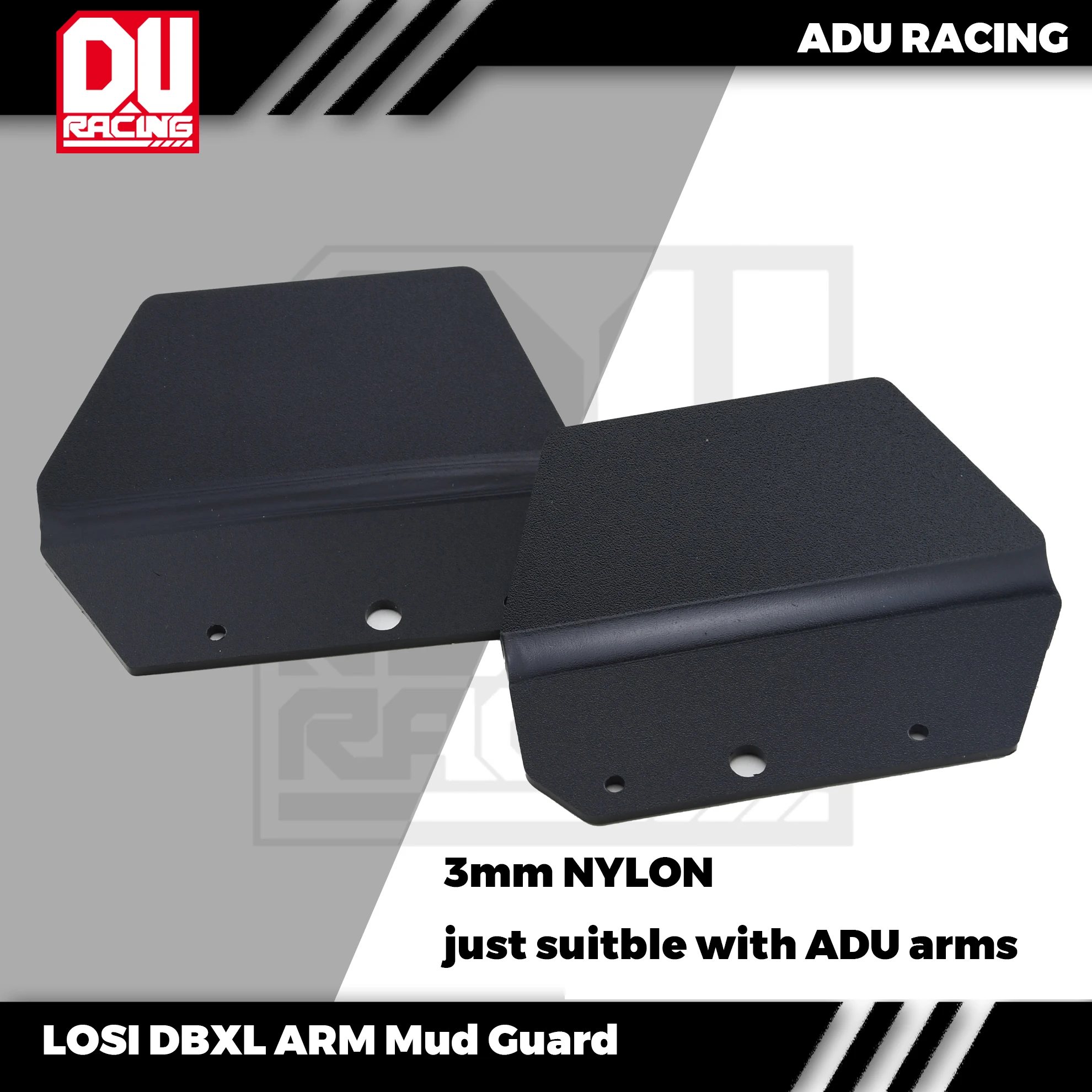 RC Car Parts Suspension Arm Mud Guard ADU RACING NYLON For LOSI DBXL E2.0 DBXL Gas