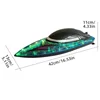 JJRC 2.4G RC Large Speedboat Night Lights Electric Remote Control High-speed Ship Model Waterproof  Kids Toys Water Pool Game 6