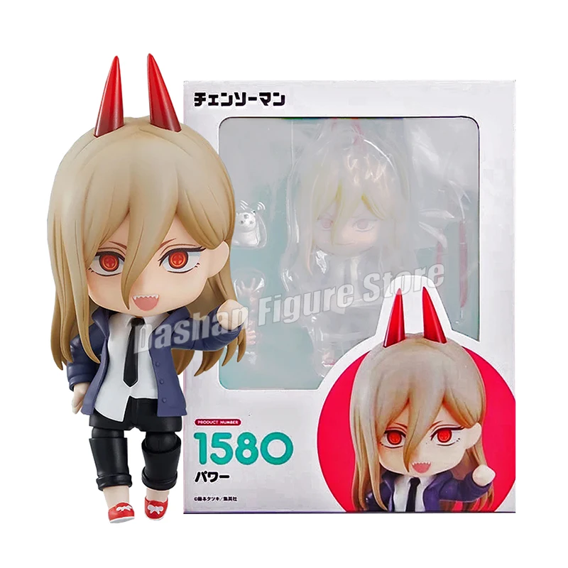 10 cm Chainsaw Man Power Actionfigur Modellspielzeug Niedliche bewegliche Figur # 1560 1580 Anime The Blood Demon Sammlerpuppe als Geschenk