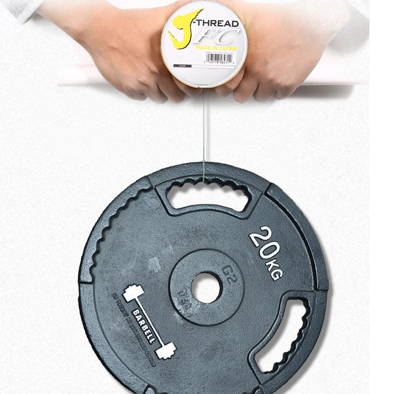 Leader fluorocarbone DaiwaJ 100% 100m/50m - ligne coulante transparente made in Japan