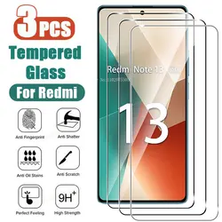 Premium Full Coverage Screen Protector - 3PCS Glass (For Redmi Note 9S)