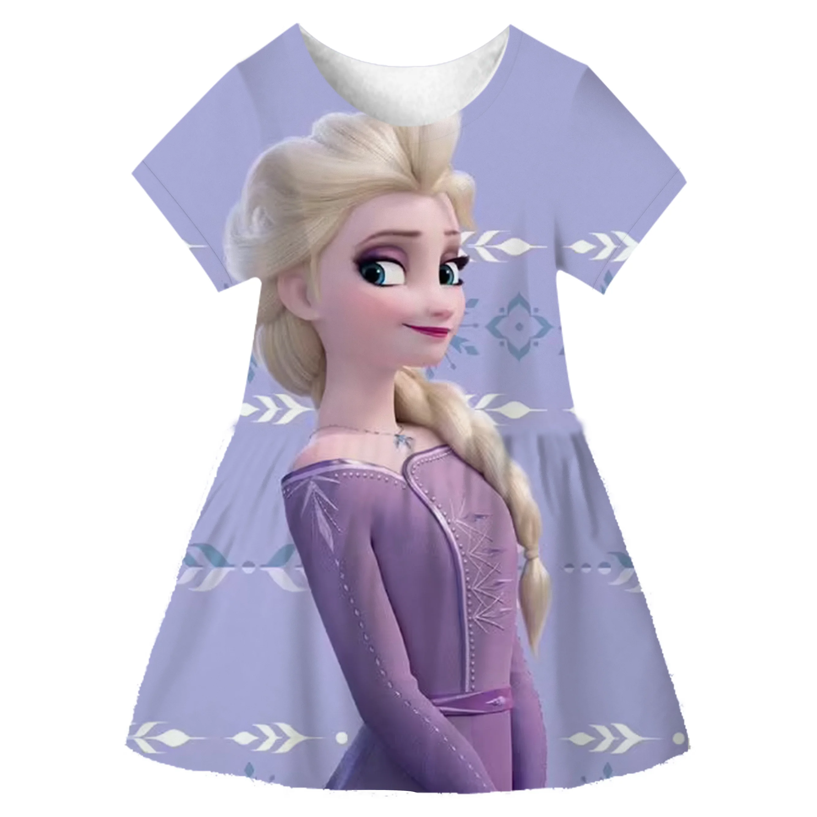 Ragazze Anna Elsa Dress Fancy Princess Frozen 2 Costumi Abiti Estivi Per Ragazze Fairy Frock Anna Disney Series Dress 1-10 Anni