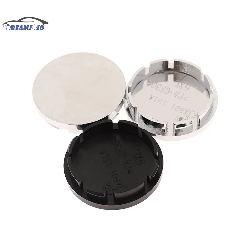 4pcs 56mm Car Wheel Center Hub Caps Universal ABS Vehicle Tyre Tire Rim Cover