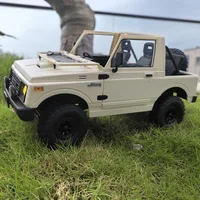 2024 New Wpl C74-1 Open-Top Version  Jimny 2.4g Remote Control Off-Road Car Full-Scale 4-Wheel Drive Climbing Vehicle Car Toy 1