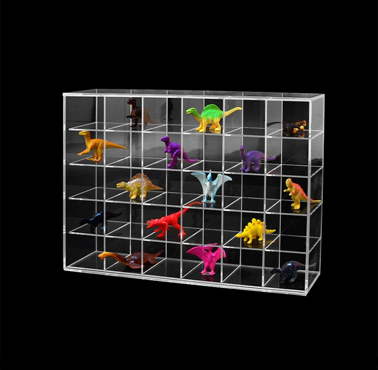 Acrylic Jewelry Tray Showcase Display Organizer Holder Dividers for Stud Drop Earring,Watch,Bead,Trinket Storage Box Dish Drawer 4