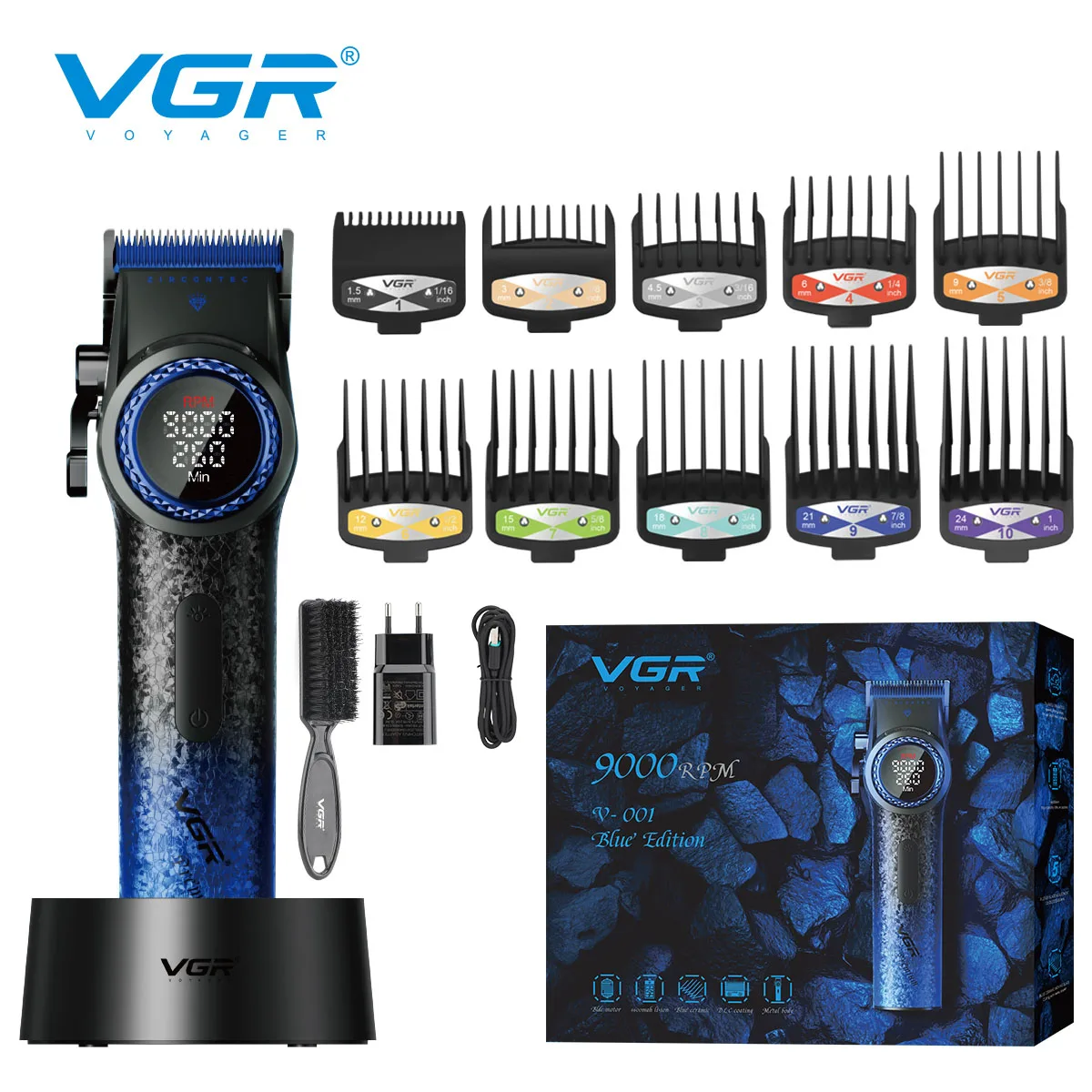 VGR ماكينة حلاقة الشعر رجال ماكينة حلاقة الشعر ماك...