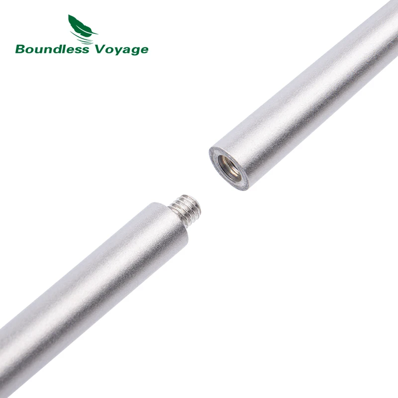 Boundless Voyage Folding Titanium Chopsticks Outdoor Camping Portable Tableware