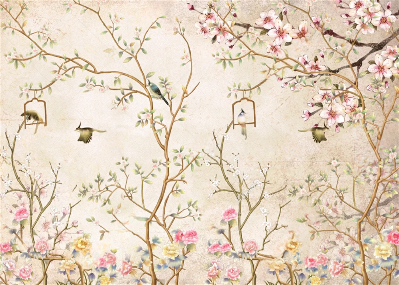 Papier peint décoratif d'animaux de la forêt, peinture murale pleine couverture, peinture murale pleine maison, peinture murale 3D, taille personnalisée  13