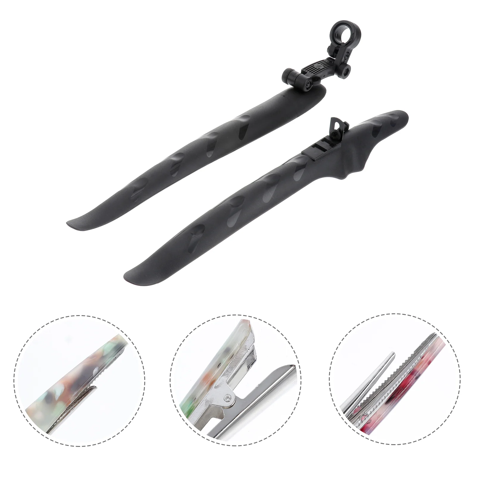 

Adjustable Mudguard Set， Bike Mudguard for Road Mountain, Front+ Rear 2PCS