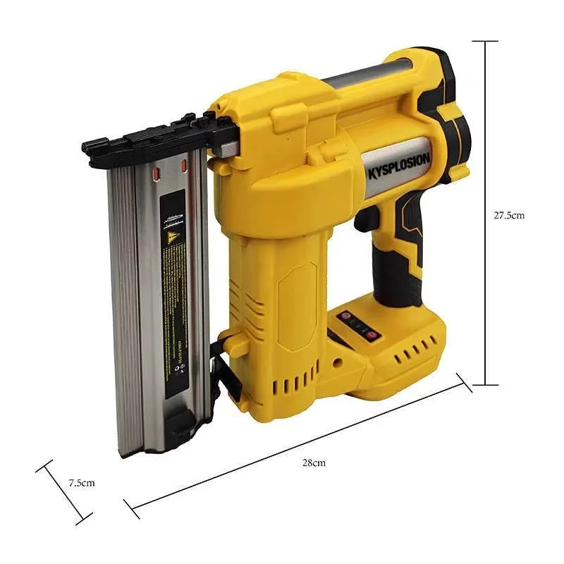 2in1 브러시리스 전기 네일건 F15-F50 K410 무선 스테이플러 프레이밍 네일러 타커 공구 - DEWALT 18V 배터리 사용 목공용