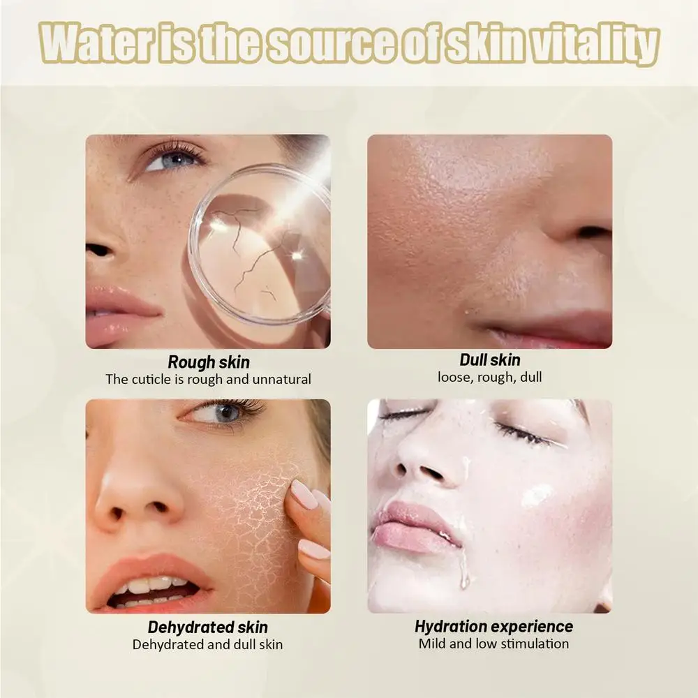 Anti-Aging-Kollagencreme, Anti-Aging-Gesichtsfeuchtigkeitscreme, feuchtigkeitsspendende und aufhellende Tages- und Nachtcreme mit straffendem Vitamin E_voghion.com