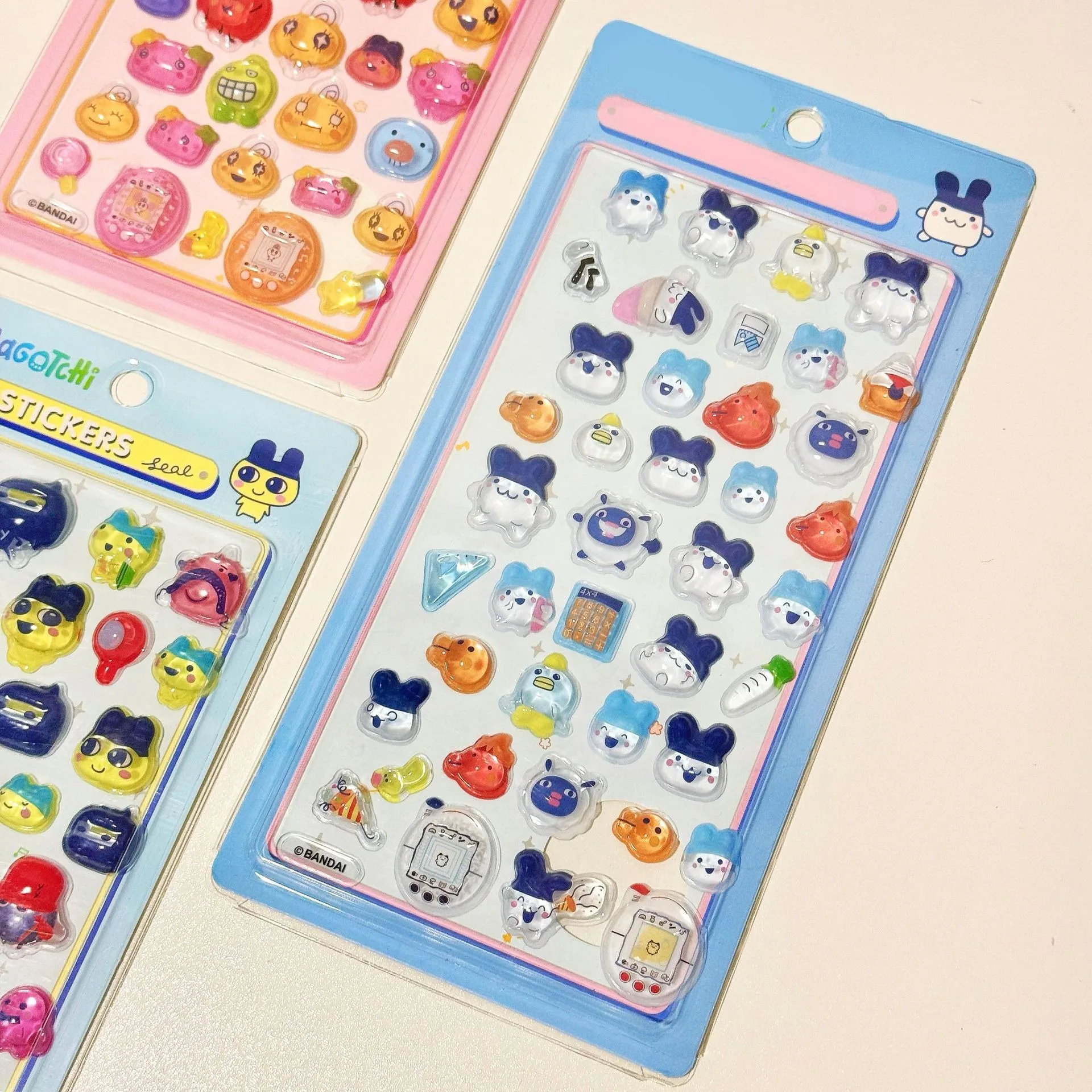 Cartoon 3D-Aufkleber Tamagotchi Kreative Handyhülle Transparente Aufkleber Handkonto-Material für Freund Geburtstagsgeschenk – Detail 10