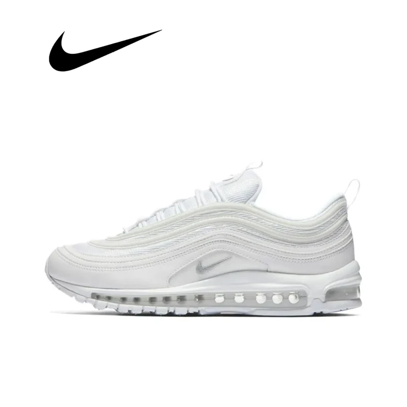 Nike Air Max 97 Scarpe Da Corsa Da Uomo E Da Donna Bianche Retrò Classiche Resistenti All'Usura Unisex 921826-101