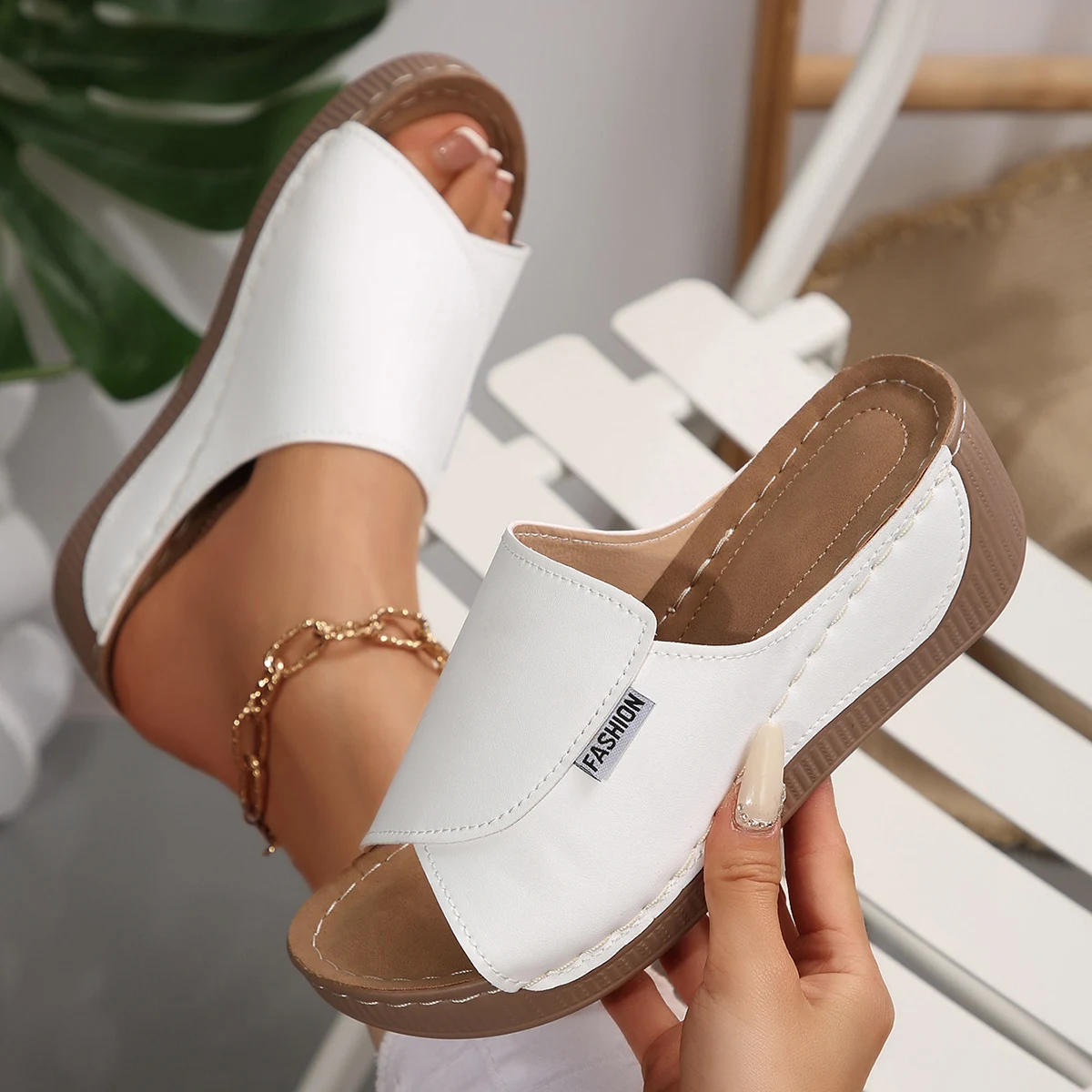 Women’s Wedge Summer Slippers 1