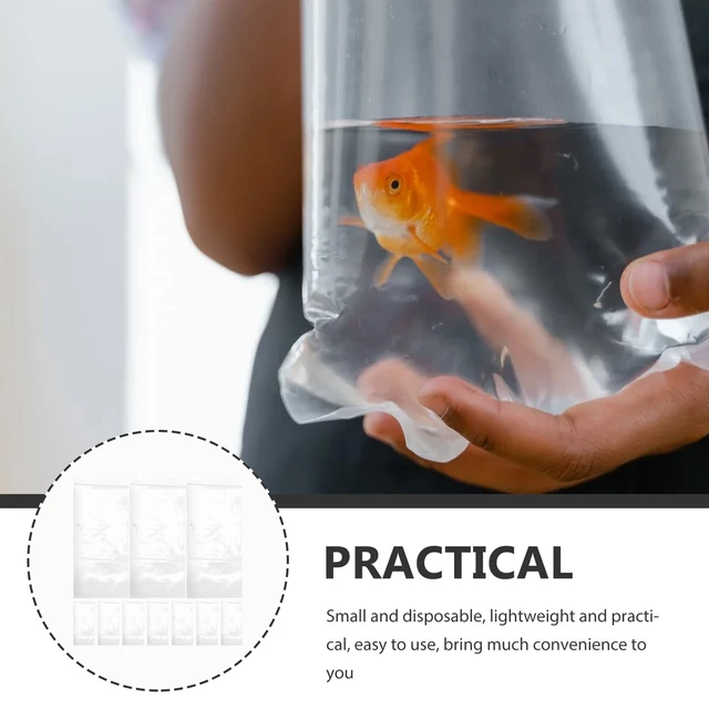 50 Pcs Ornamental Fish Packing Bag Live Storing Bags Packaging