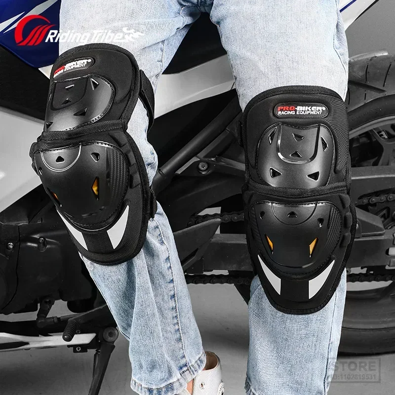 

Motorcycle Knee Pad Elbow Protective Combo Protector Equipment Gear Outdoor Sport Motocross Ventilate Four Seasons