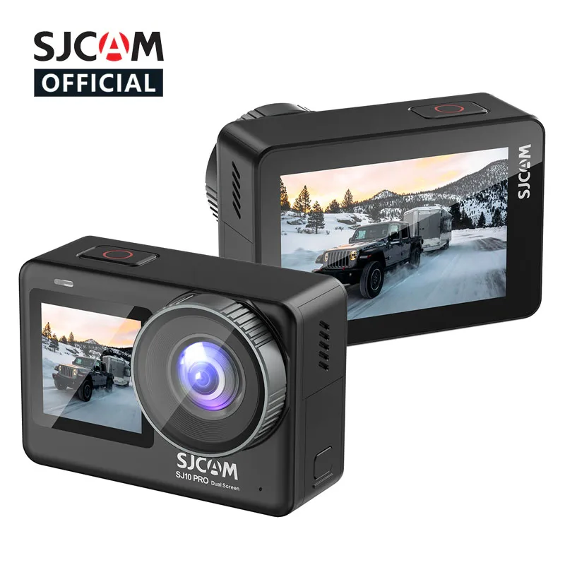 

SJCAM SJ10 PRO 4K Action Camera 60 FPS Helmet Cam Six-Axis Gyroscope Anti-Shake 8X Digital Zoom 5G 12M Wifi Sports DVR Camera