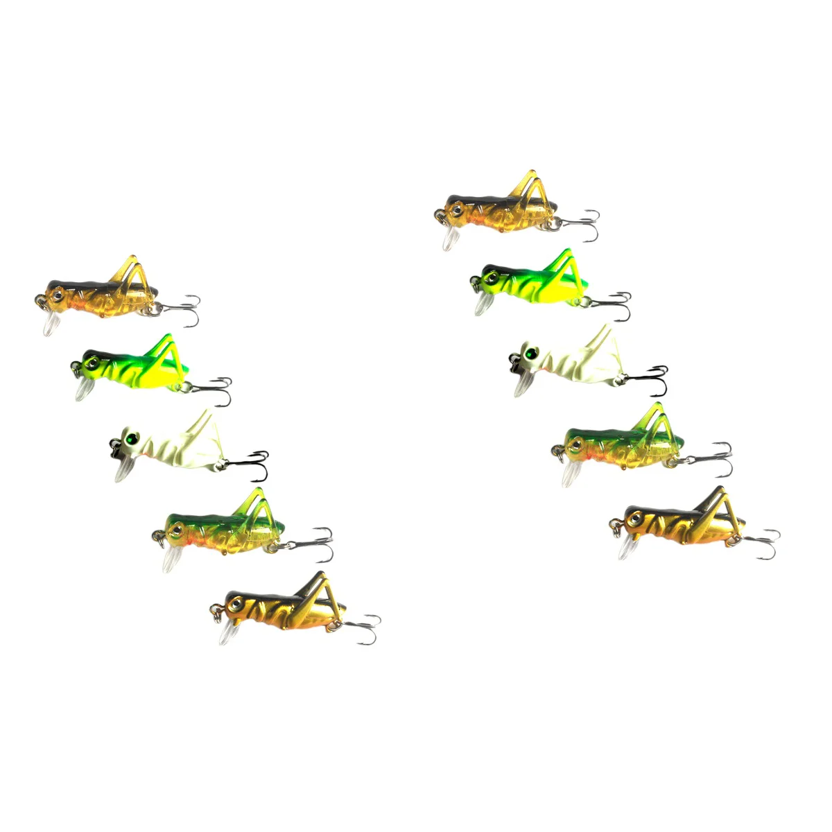 

2 PCS Insect Bait Fishing Lures Swimbait Flotation Belt Artificial Freshwater Baits