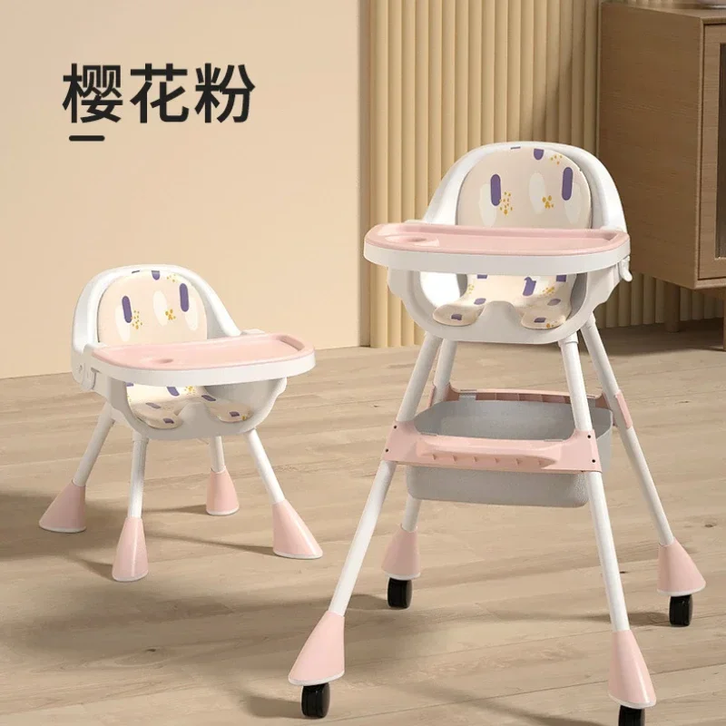 Baby Dining Chair Multifunctional Foldable Baby Chair Household Portable Dining Table Children's Table