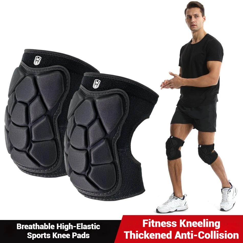 Knee Pad Adult Tactical Sports Knee Pads for Skiing Training Thickened Anti-Collision Roller Skating Kneeling Protection Pads