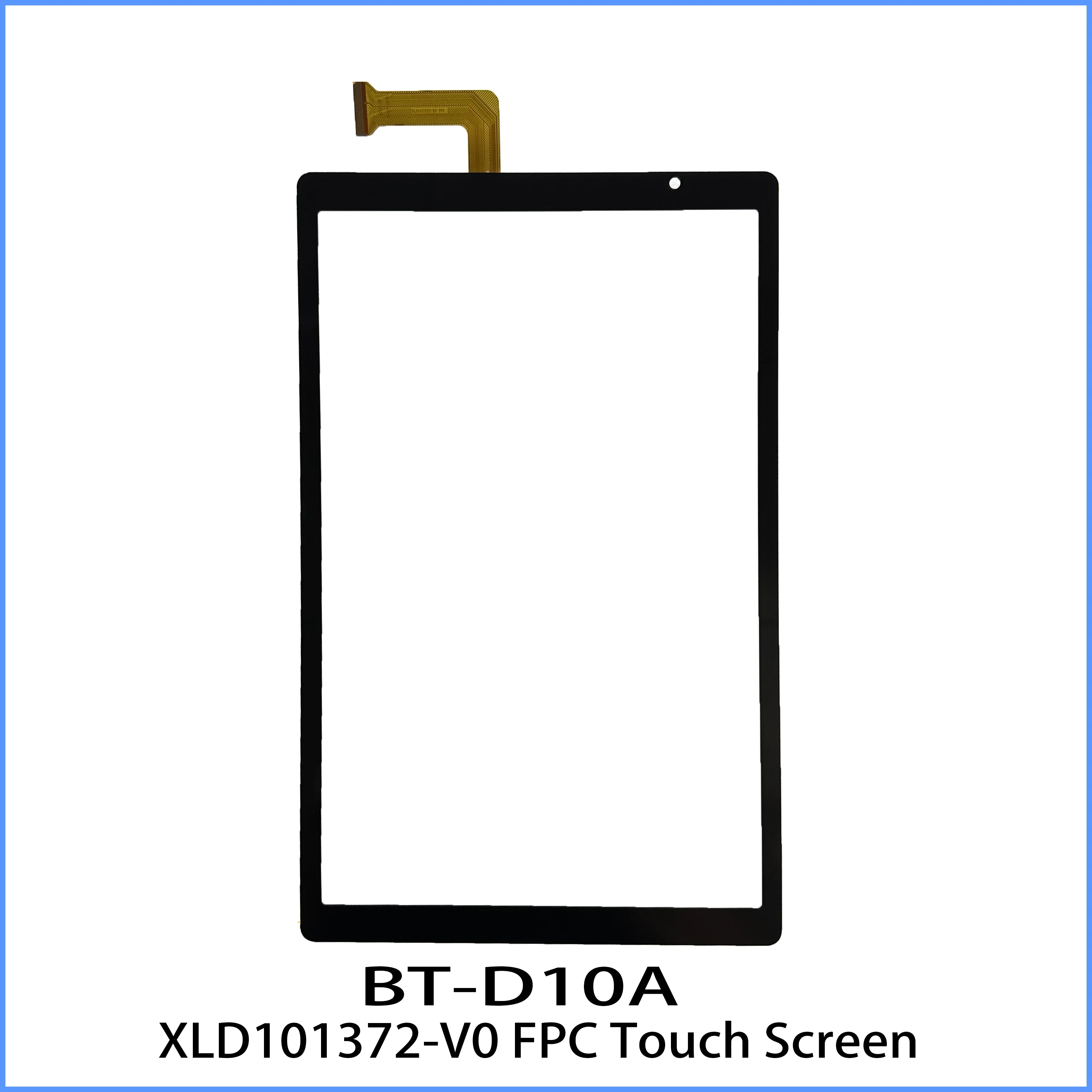 

New For 10.1 inch XLD101372-V0 FPC Tablet External Capacitive Touch Screen Digitizer Panel Sensor Replacement Phablet Multitouch