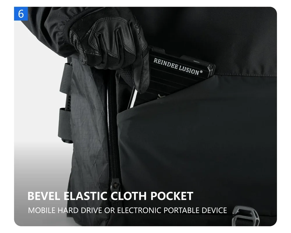 Reindee Lusion 25ss FP08 Cocoon quick detachable multifunctional crossbody bag xpac dyneema materials techwear accessories edc