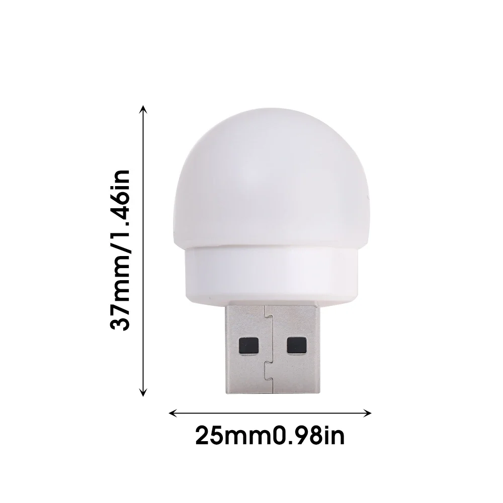 USB Plug Lamp Small Mini Book Lamps LED Night Light Computer Mobile Power Charging LED Eye Protection Round Reading Light 1-8Pcs mini night light,led lamp,desk lamp