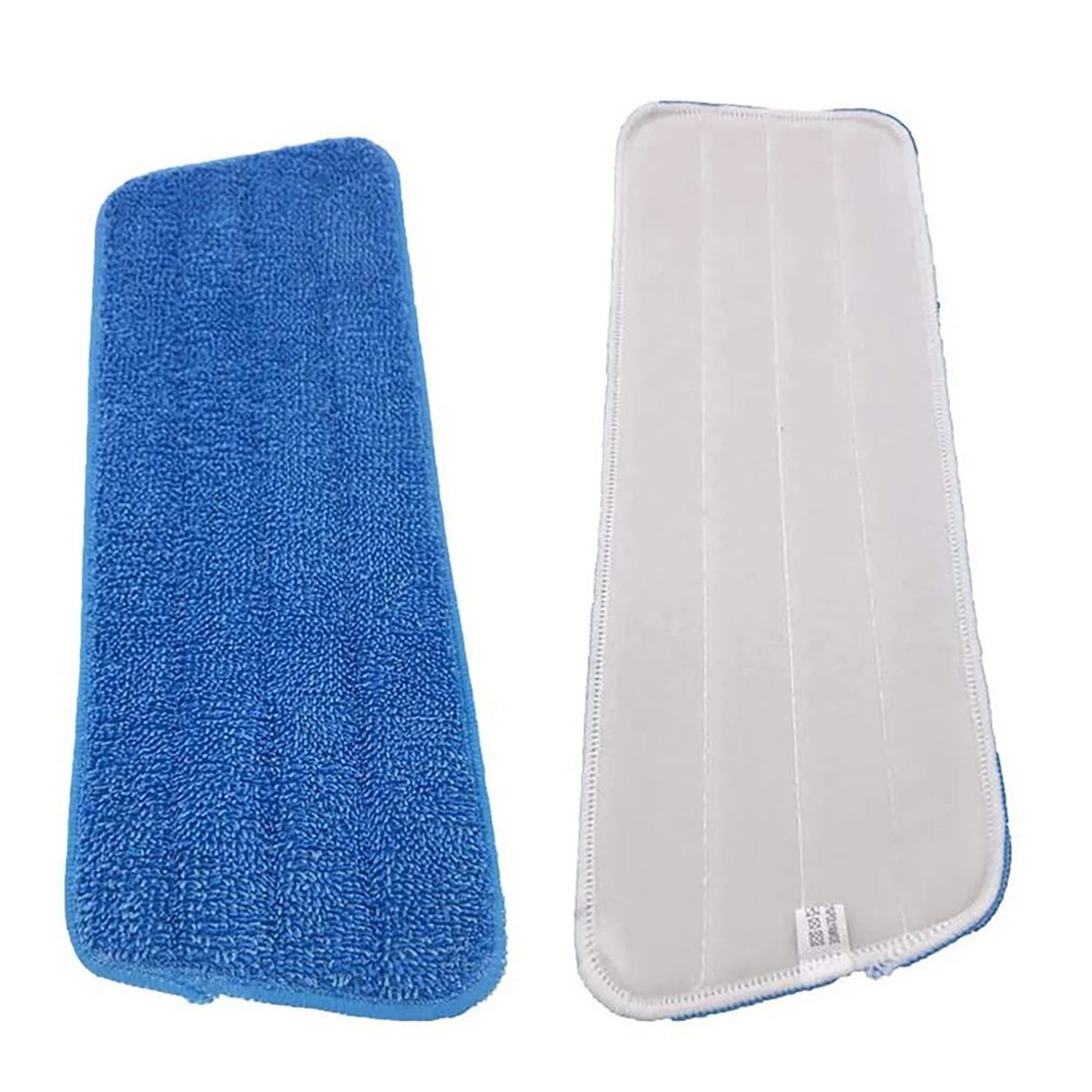 3pcs Replacement Mop Cloth Cover 14*42cm Wet/ Dry Flat Mop Cleaning Pad Microfiber Mop Cloth for Spray Mop