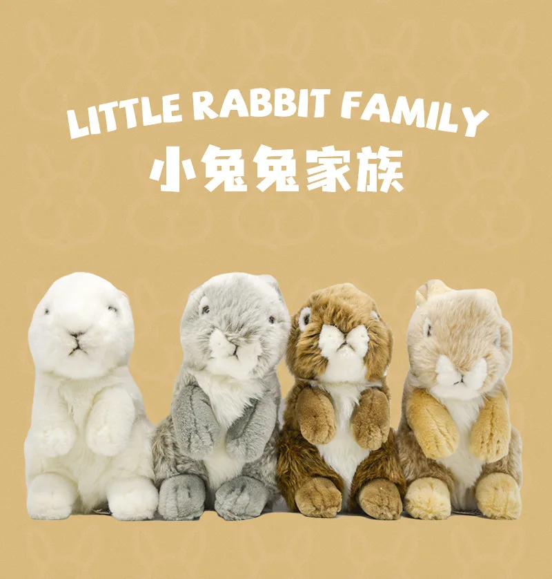

Children's Birthday Gift Rabbit Animal Plush Toy Cute Stuffed Animals