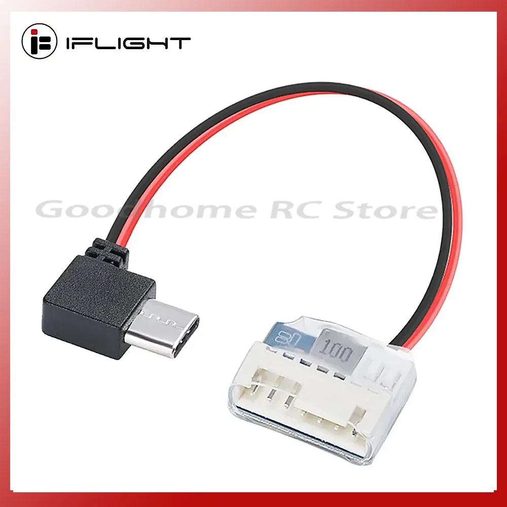 

Зарядный кабель IFlight с Type C на 5 В для GoPro Hero 6/7/8/9