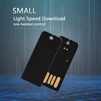 Pen Drive 128gb Black Ultra Thin Version High Capacity USB Flash Drive 64g Lightweight and Waterproof with Strong Stability 5