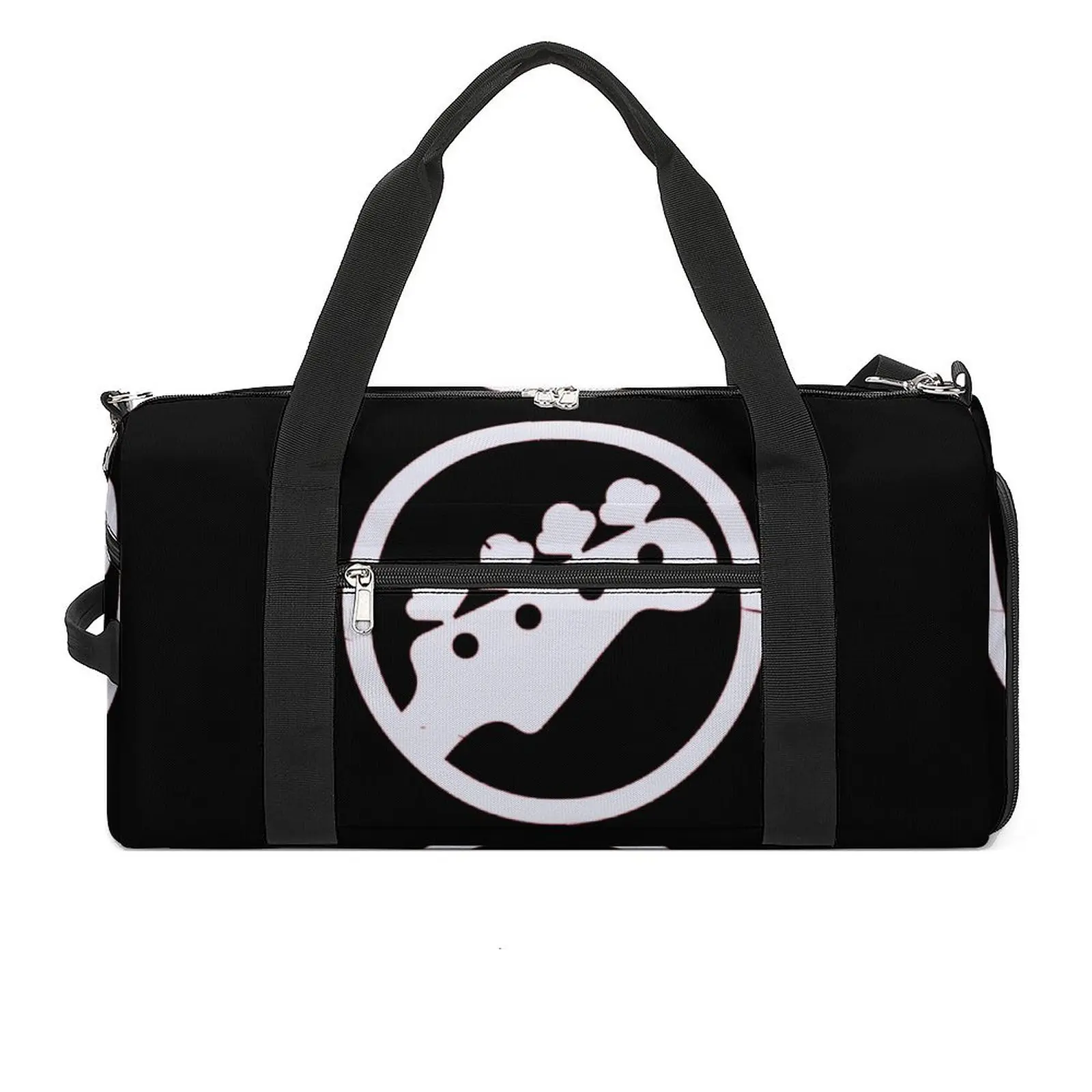 

Gym Bag Bass Headstock Guitar Symbol Sports Bag Large Guitarist Player Men Oxford Print Handbag Novelty Training Fitness Bag