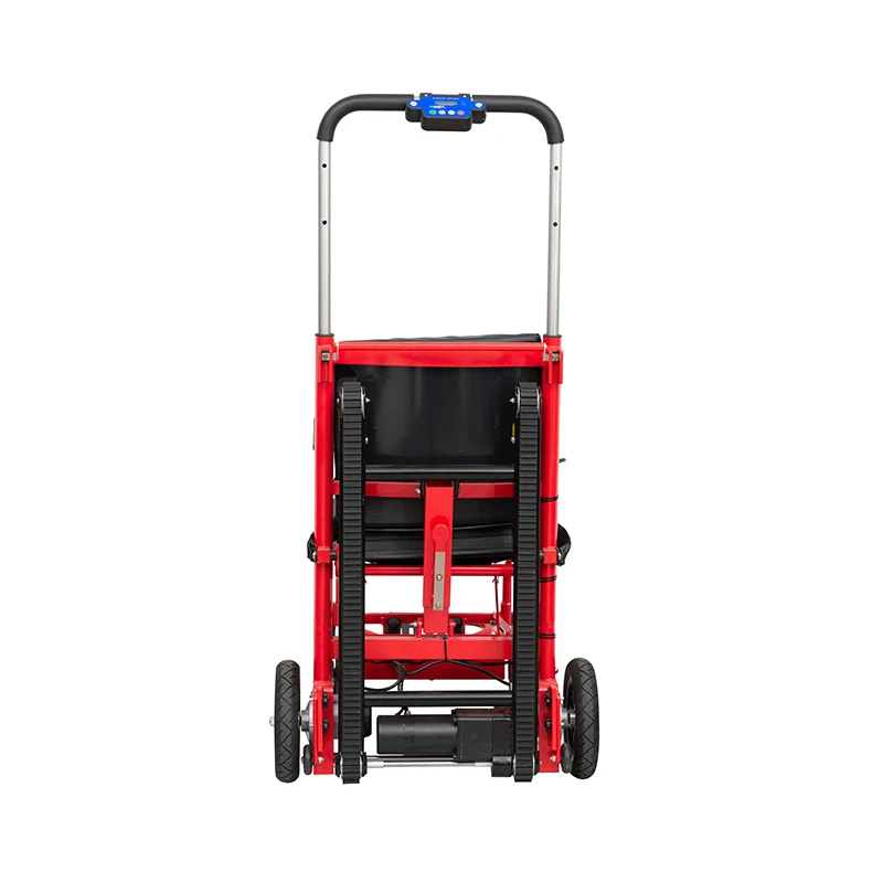 Factory Direct Sale Electric Folding Stair Climbing Wheelchair For Disabled Access Stairs Easily Stair Lift