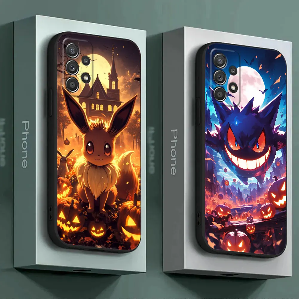 Funny Halloween P-Pokemons Themed Back Case Cover